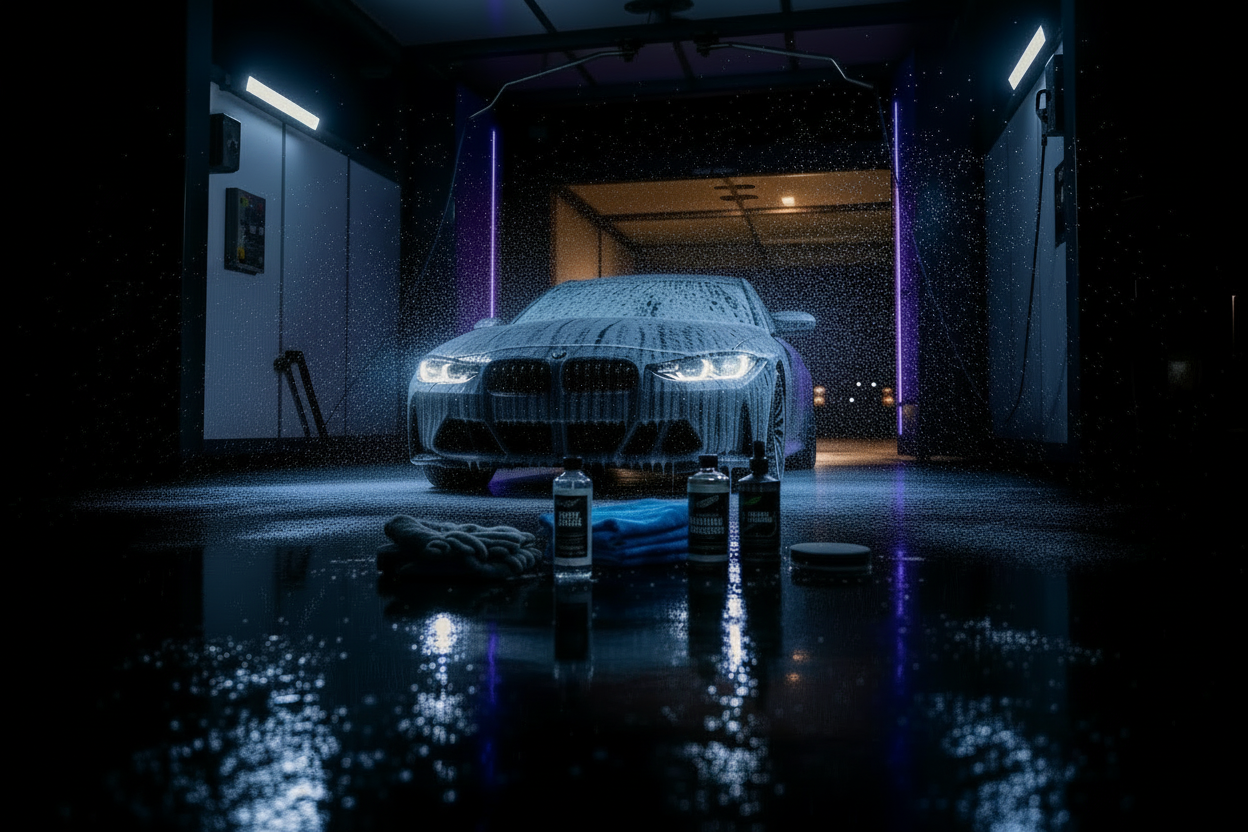 Bannière collection Lavage en Station — FD Detail Lab